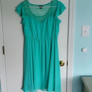 Torrid Teal Midi Dress